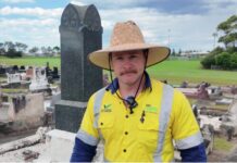 Monumental task for Wollongong cemeteries team