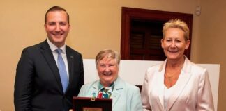 Newcastle Airport board chair honoured with Key to the City