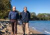Lake Macquarie foreshore rehabilitation partnership makes a point