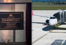 Penrith takes flight as new airport opens for business
